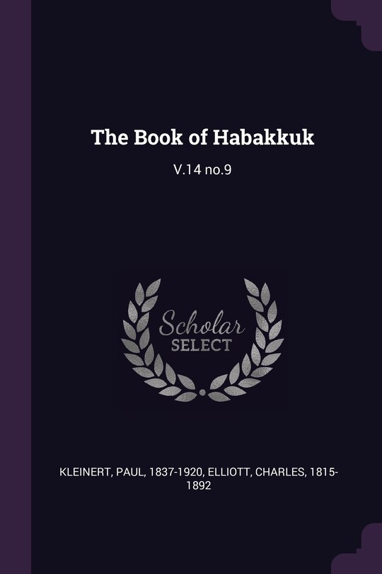 Front cover_The Book of Habakkuk