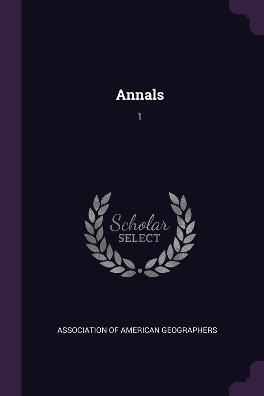 Front cover_Annals