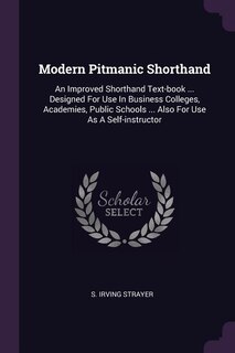 Front cover_Modern Pitmanic Shorthand