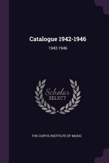 Front cover_Catalogue 1942-1946