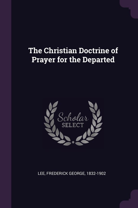 Couverture_The Christian Doctrine of Prayer for the Departed