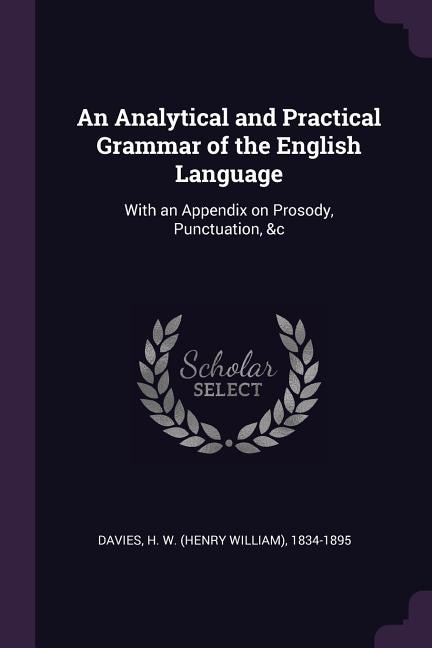 Front cover_An Analytical and Practical Grammar of the English Language