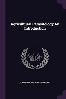 Front cover_Agricultural Parasitology An Introduction