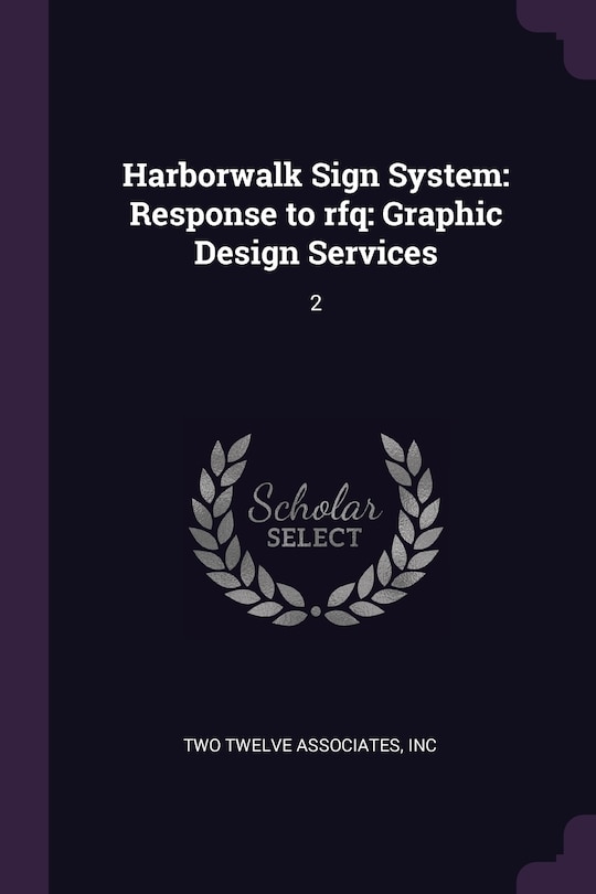 Front cover_Harborwalk Sign System