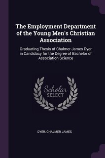Couverture_The Employment Department of the Young Men's Christian Association