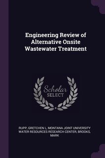 Front cover_Engineering Review of Alternative Onsite Wastewater Treatment