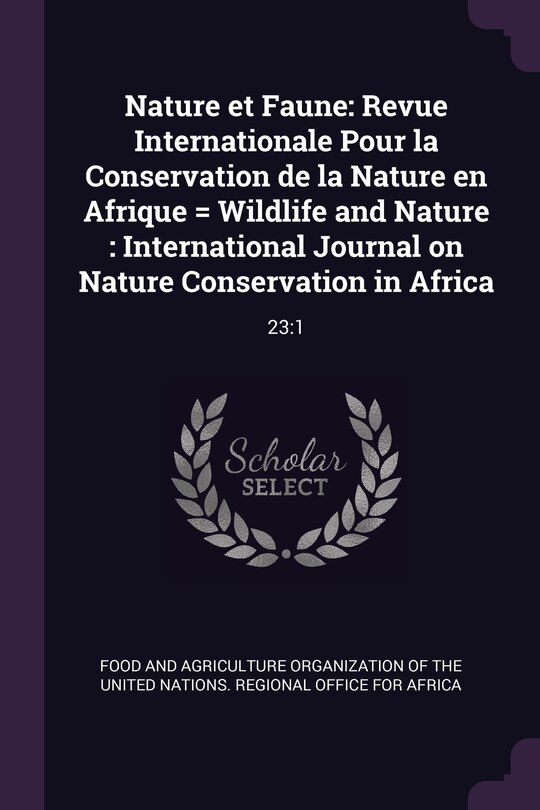 Couverture_Nature et Faune