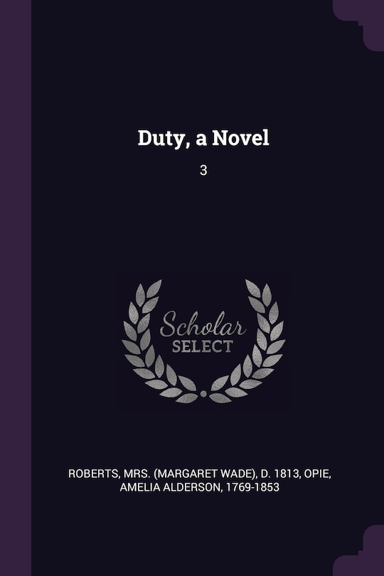 Couverture_Duty, a Novel