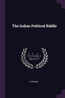 Front cover_The Indian Political Riddle