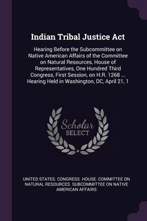 Couverture_Indian Tribal Justice Act