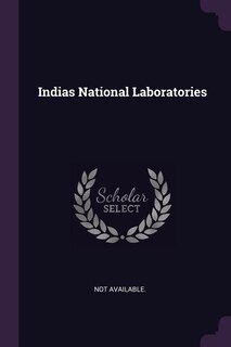 Front cover_Indias National Laboratories