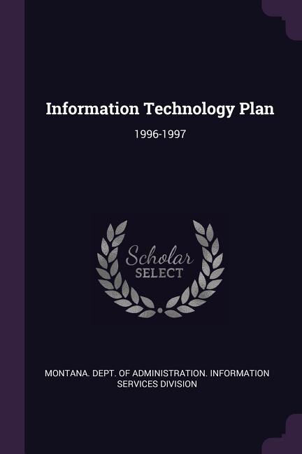 Front cover_Information Technology Plan