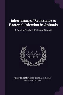 Front cover_Inheritance of Resistance to Bacterial Infection in Animals