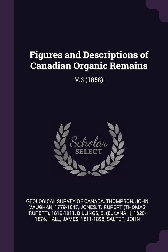 Front cover_Figures and Descriptions of Canadian Organic Remains