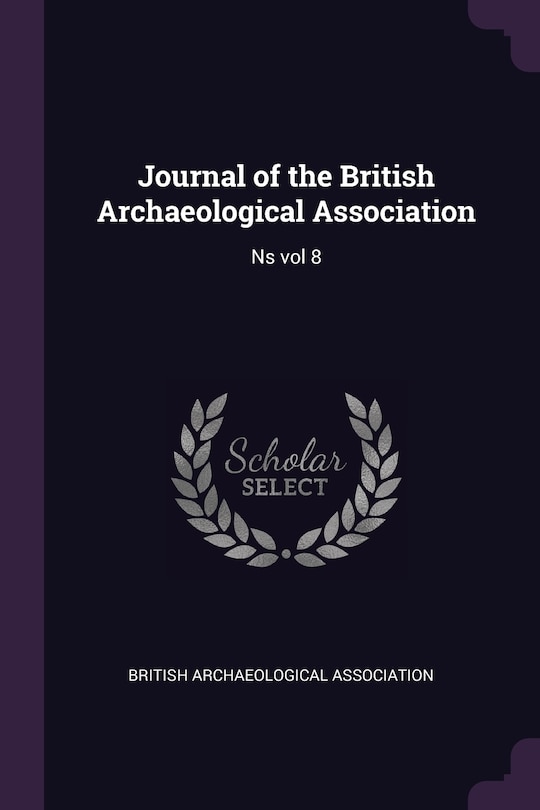 Couverture_Journal of the British Archaeological Association