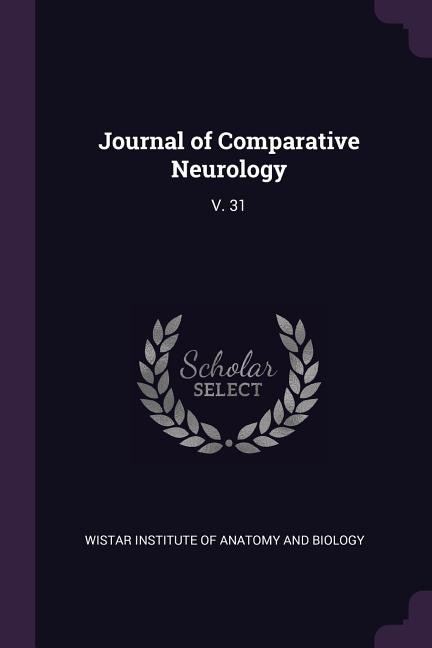 Couverture_Journal of Comparative Neurology