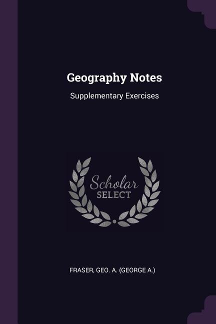 Front cover_Geography Notes