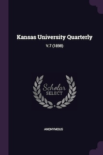 Couverture_Kansas University Quarterly