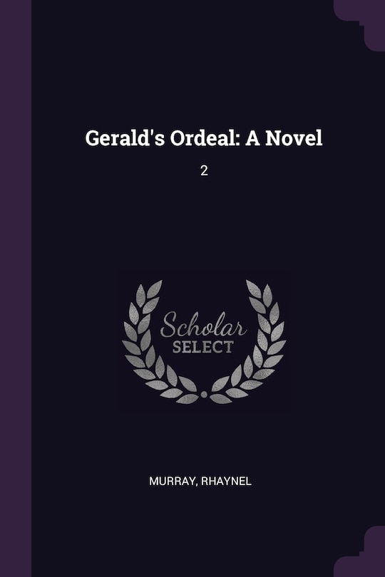Couverture_Gerald's Ordeal
