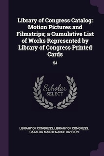 Couverture_Library of Congress Catalog