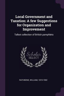 Front cover_Local Government and Taxation