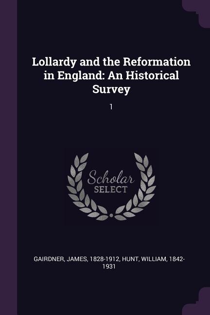Front cover_Lollardy and the Reformation in England