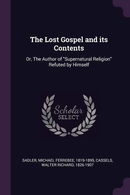 Couverture_The Lost Gospel and its Contents
