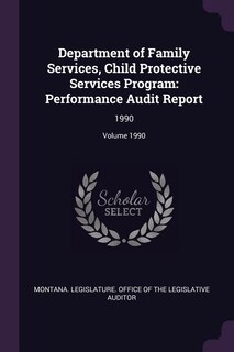 Couverture_Department of Family Services, Child Protective Services Program