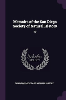 Front cover_Memoirs of the San Diego Society of Natural History