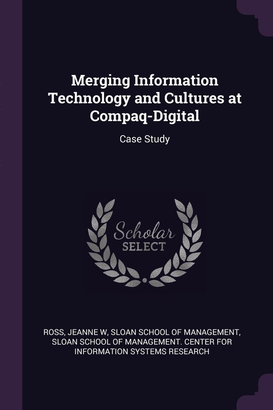 Couverture_Merging Information Technology and Cultures at Compaq-Digital