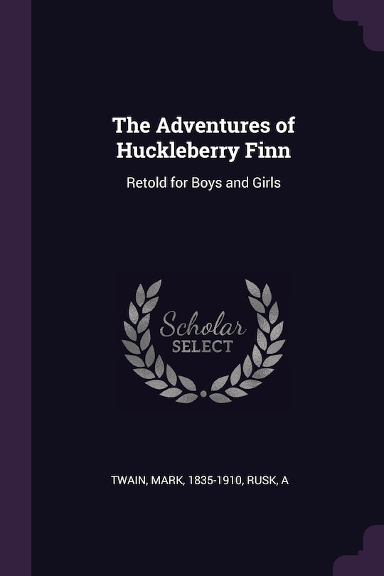 Front cover_The Adventures of Huckleberry Finn