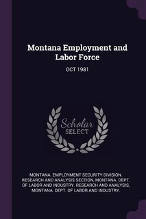 Front cover_Montana Employment and Labor Force