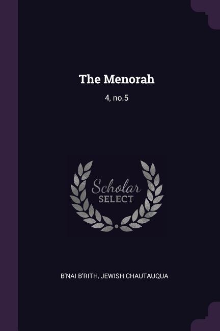 Front cover_The Menorah