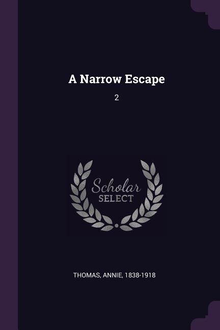 Couverture_A Narrow Escape