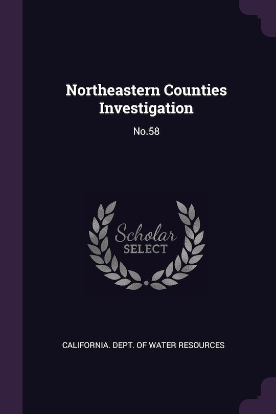 Front cover_Northeastern Counties Investigation