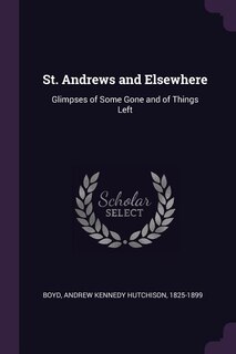 Front cover_St. Andrews and Elsewhere