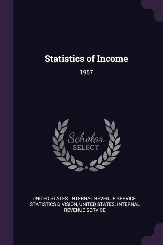 Front cover_Statistics of Income