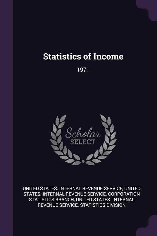 Front cover_Statistics of Income