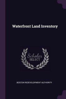 Front cover_Waterfront Land Inventory