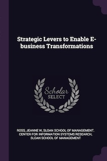 Couverture_Strategic Levers to Enable E-business Transformations