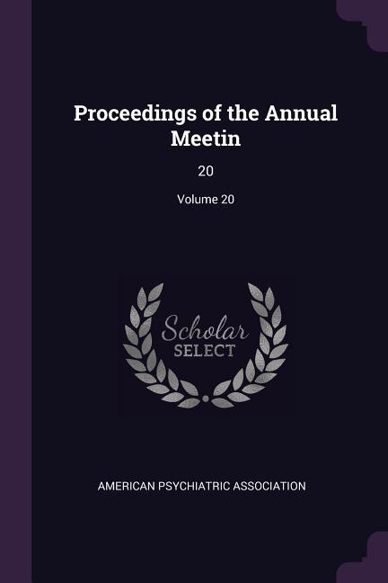 Front cover_Proceedings of the Annual Meetin