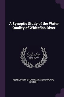 Couverture_A Synoptic Study of the Water Quality of Whitefish River