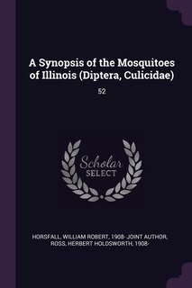 Couverture_A Synopsis of the Mosquitoes of Illinois (Diptera, Culicidae)