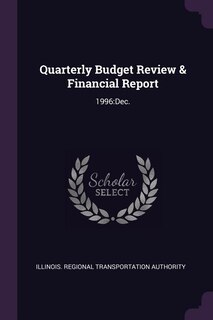 Front cover_Quarterly Budget Review & Financial Report