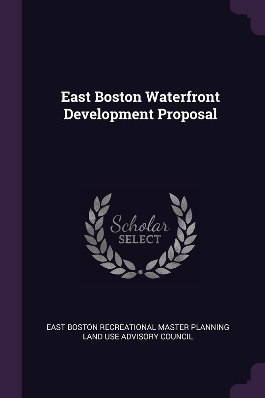 Couverture_East Boston Waterfront Development Proposal