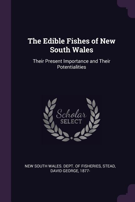 Front cover_The Edible Fishes of New South Wales