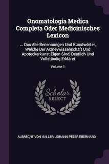 Front cover_Onomatologia Medica Completa Oder Medicinisches Lexicon