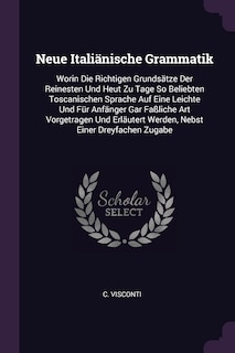 Front cover_Neue Italiänische Grammatik