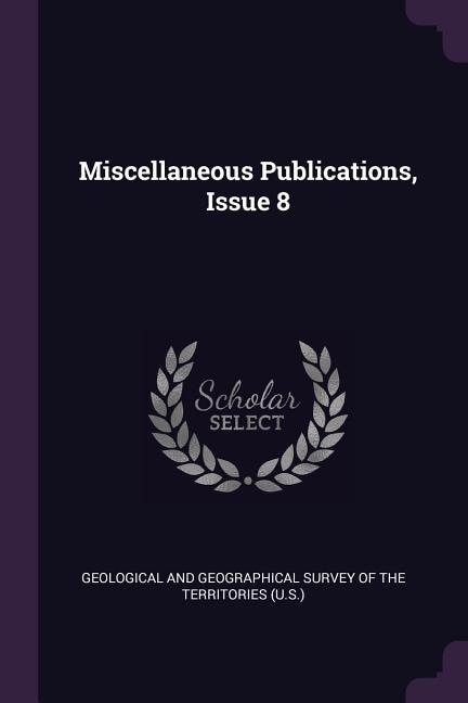 Front cover_Miscellaneous Publications, Issue 8