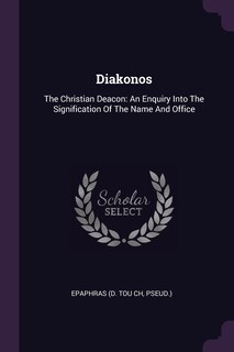 Front cover_Diakonos